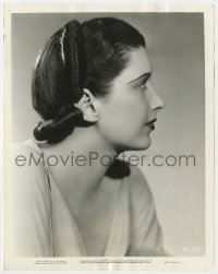3h507 KAY FRANCIS 8x10.25 still 1937 beautiful profile portrait between scenes of Stolen Holiday!