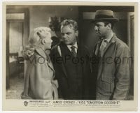 3h517 KISS TOMORROW GOODBYE 8x10 still 1950 James Cagney between Barbara Payton & Steve Brodie!