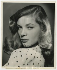 3h535 LAUREN BACALL 8x10 still 1945 sexsation of America after To Have and Have Not by Bert Six!