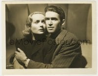3h579 MADE FOR EACH OTHER 8x10 key book still 1939 best c/u of Carole Lombard & James Stewart!
