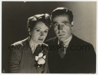 3h585 MALTESE FALCON deluxe 7.25x9.5 still 1941 c/u of Humphrey Bogart & Mary Astor by Longworth!