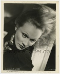 3h605 MARLENE DIETRICH 8x10.25 still 1937 wonderful Paramount studio portrait with flowing hair!