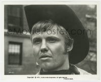3h628 MIDNIGHT COWBOY 8x10 still R1973 best portrait of Jon Voight as Joe Buck in cowboy hat!