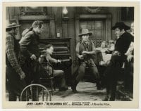 3h681 OKLAHOMA KID 8x10.25 still 1939 James Cagney & Humphrey Bogart as good & bad cowboys!