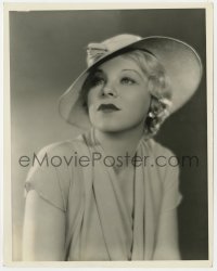 3h714 PATRICIA ELLIS 8x10 still 1930s waist-high portrait of the pretty blonde by Elmer Fryer!