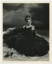 3h729 PRESENTING LILY MARS 8.25x10 still 1943 great portrait of pretty Judy Garland in cool dress!