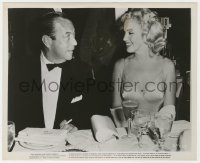 3h014 PRINCE & THE SHOWGIRL candid 8x10 still 1957 Mayor Wagner eyes smiling Marilyn Monroe!