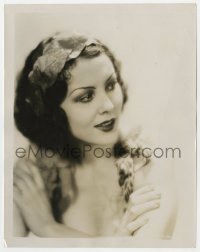 3h752 RAQUEL TORRES 8x10.25 still 1933 head & shoulders portrait of the pretty Mexican actress!