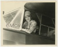 3h789 RUTH ELDER 8.25x10 still 1926 portrait of the famous aviatrix in her airplane by Otto Dyar!