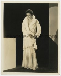 3h791 SAFETY IN NUMBERS 8x10 still 1930 portrait of Kathryn Crawford in evening gown by Richee!