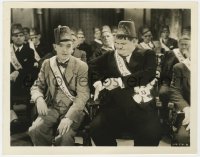 3h828 SONS OF THE DESERT 8x10.25 still 1933 c/u of Stan Laurel & Oliver Hardy at convention!