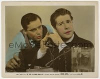 3h060 STORY OF ALEXANDER GRAHAM BELL color 8x10.25 still 1939 Henry Fonda & Don Ameche w/1st phone!
