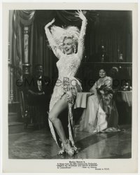 3h019 THERE'S NO BUSINESS LIKE SHOW BUSINESS 8x10.25 still 1954 sexiest Marilyn Monroe performing!