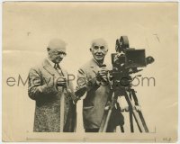 3h888 THOMAS EDISON/GEORGE EASTMAN deluxe 8x10 still 1930s legendary pioneers of film & photo!