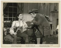 3h893 TIME OF THEIR LIVES 8x10.25 still 1946 Lou Costello & Marjorie Reynolds shush each other!