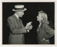 3h922 UP GOES MAISIE candid deluxe 8.25x10 still 1946 George Murphy performs magic for Ann Sothern!
