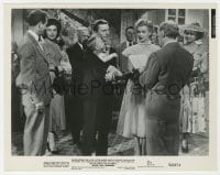 3h020 WE'RE NOT MARRIED 8x10 still 1952 Marilyn Monroe gets remarried to David Wayne holding baby!