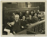 3h963 WISER SEX 8x10.25 still 1932 jury stares at Lilyan Tashman on the witness stand in court!