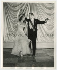 3h998 ZIEGFELD FOLLIES deluxe 8x10 still 1945 Fred Astaire & his new dancing partner Lucille Bremer!