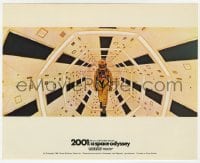 3h026 2001: A SPACE ODYSSEY Cinerama color English FOH LC 1968 Stanley Kubrick, astronaut in ship!