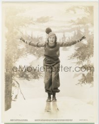 3h597 MARGARET LINDSAY 8.25x10 still 1935 modeling a skiing outfit for The Florentine Dagger!