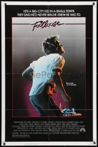 3j299 FOOTLOOSE 1sh 1984 competitive dancer Kevin Bacon has the music on his side!