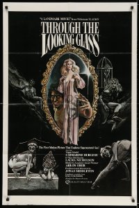 3j908 THROUGH THE LOOKING GLASS 1sh 1976 the first motion picture that explores supernatural sex!
