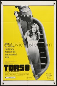 3j927 TORSO 1sh 1973 directed by Sergio Martino, sexy Suzy Kendall, bizarre psychosexual minds!