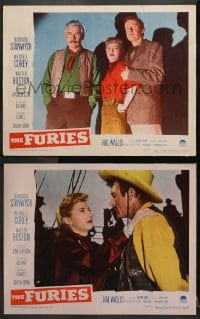 3k840 FURIES 2 LCs 1950 Barbara Stanwyck, Walter Huston, Anthony Mann directed!