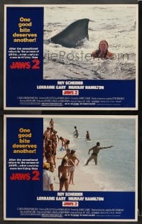 3k863 JAWS 2 2 LCs R1980 Scheider, one good bite deserves another, what could be more terrifying!