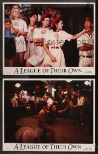3k872 LEAGUE OF THEIR OWN 2 LCs 1992 Tom Hanks, Madonna, Rosie O'Donnell, women's baseball