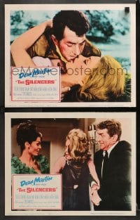 3k954 SILENCERS 2 LCs 1966 cool images of Dean Martin with sexy Daliah Lavi & Stella Stevens!