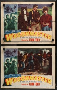3k986 WAGON MASTER 2 LCs 1950 Ben Johnson, Joanne Dru, John Ford western!