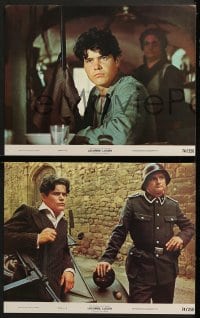 3k259 LACOMBE LUCIEN 8 color 11x14 stills 1974 directed by Louis Malle, French WWII Resistance