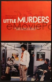 3k016 LITTLE MURDERS 9 color 11x14 stills 1970 written by Jules Feiffer, directed by Alan Arkin!