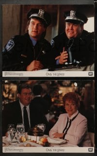 3k656 ONLY THE LONELY 4 color 11x14 stills 1991 John Candy, Sheedy, Maureen O'Hara, Quinn, Belushi!