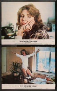 3k778 UNMARRIED WOMAN 3 color 11x14 stills 1978 Paul Mazursky directed, sexiest Jill Clayburgh!