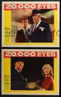 3k022 20,000 EYES 8 LCs 1961 they could not see the perfect crime, cool art!