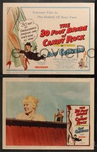 3k024 30 FOOT BRIDE OF CANDY ROCK 8 LCs 1959 cool images of giant Dorothy Provine & Lou Costello!