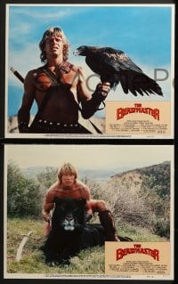 3k054 BEASTMASTER 8 LCs 1982 barechested Marc Singer, Tanya Roberts, great fantasy images!