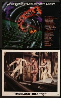 3k062 BLACK HOLE 8 LCs 1979 Disney sci-fi, Maximilian Schell, Ernest Borgnine, Robert Forster