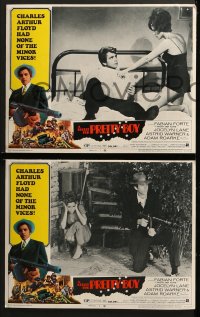 3k080 BULLET FOR PRETTY BOY 8 LCs 1970 AIP noir, Fabian as gangster Pretty Boy Floyd!