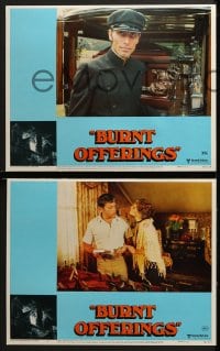 3k083 BURNT OFFERINGS 8 LCs 1976 Oliver Reed, sexy Karen Black, Burgess Meredith, Bette Davis!