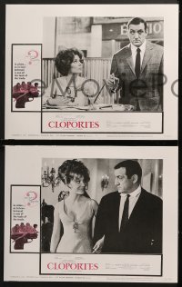 3k106 CLOPORTES 8 LCs 1966 Lino Ventura, Charles Aznavour, Irina Demick!