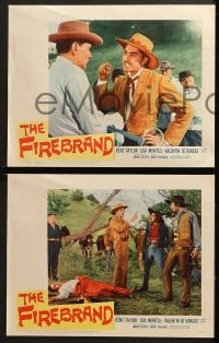3k162 FIREBRAND 8 LCs 1962 western gringo outlaw, Kent Taylor, Lisa Montell!