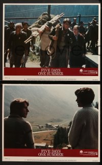 3k164 FIVE DAYS ONE SUMMER 8 LCs 1982 Sean Connery, Zinnemann, cool mountain climbing images!