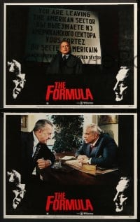 3k174 FORMULA 8 LCs 1980 Marlon Brando & George C. Scott, directed by John G. Avildsen!