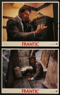 3k179 FRANTIC 8 LCs 1988 Harrison Ford & Emmanuelle Seigner, directed by Roman Polanski!