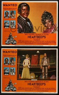 3k198 HEARTBEEPS 8 LCs 1981 Andy Kaufman, Bernadette Peters, Randy Quaid, really wacky robots!