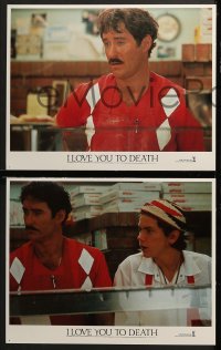 3k222 I LOVE YOU TO DEATH 8 LCs 1990 Kevin Kline, Tracey Ullman, River Phoenix, William Hurt!